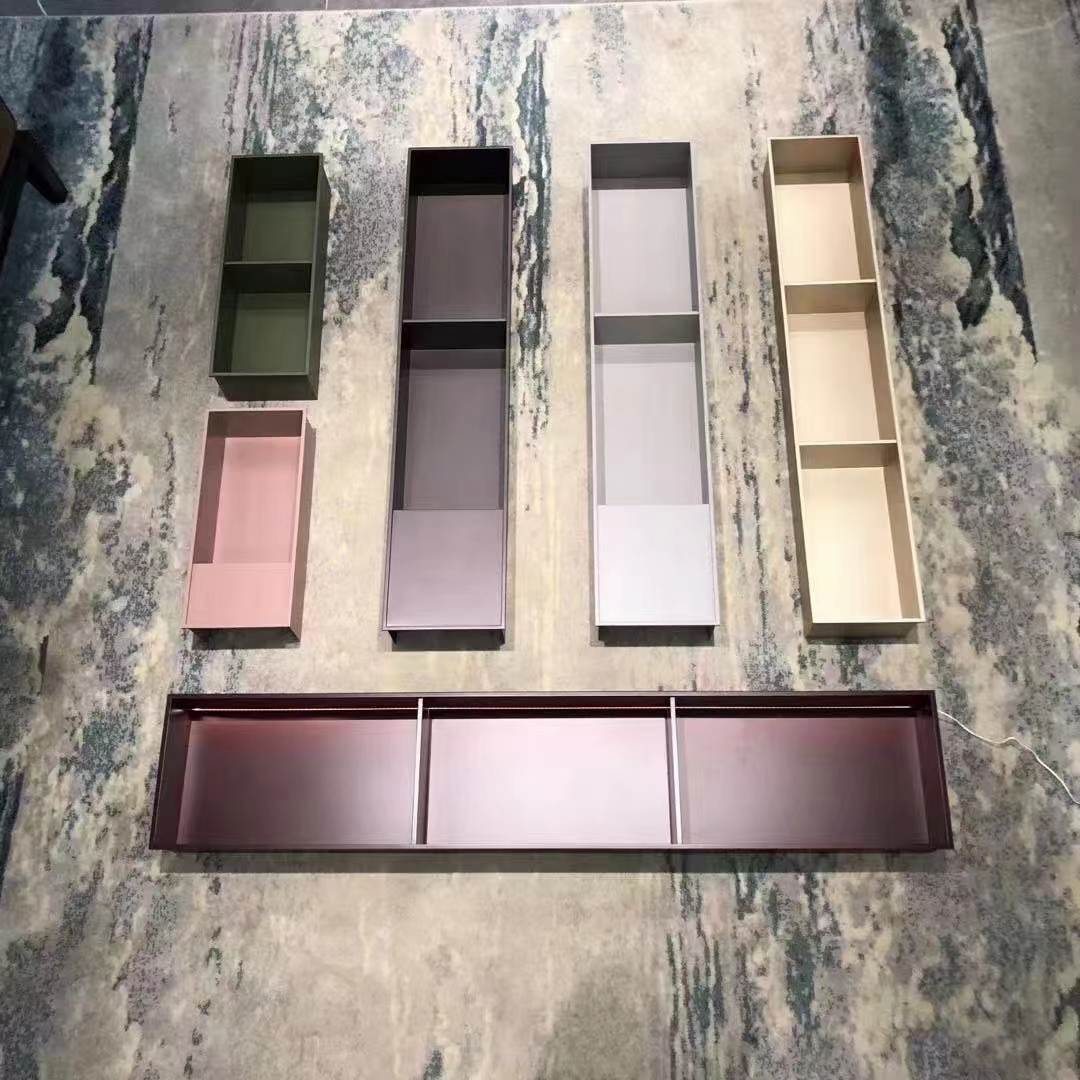 定制單格雙格三格橫置不銹鋼壁龕 定制單格雙格三格橫置不銹鋼壁龕