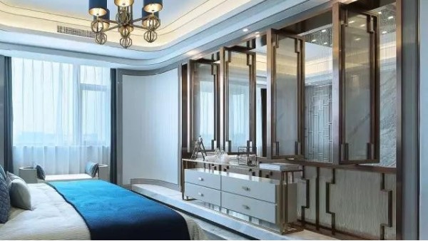 最美新中式，將不銹鋼裝飾運(yùn)用到極致！